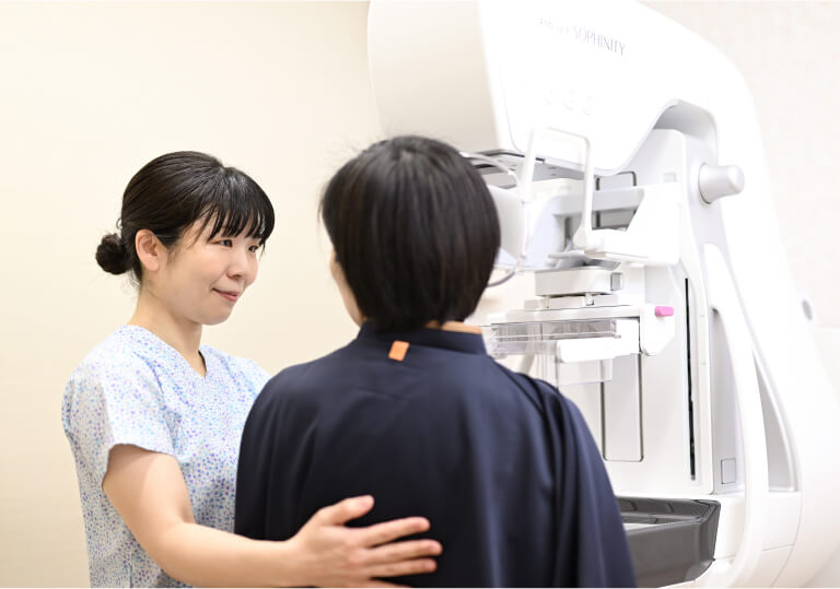 乳がん検診と子宮がん検診の同時受診可能